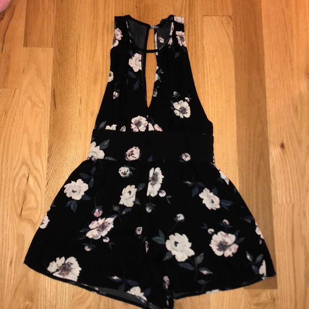 Kendall and Kylie flower print Romper